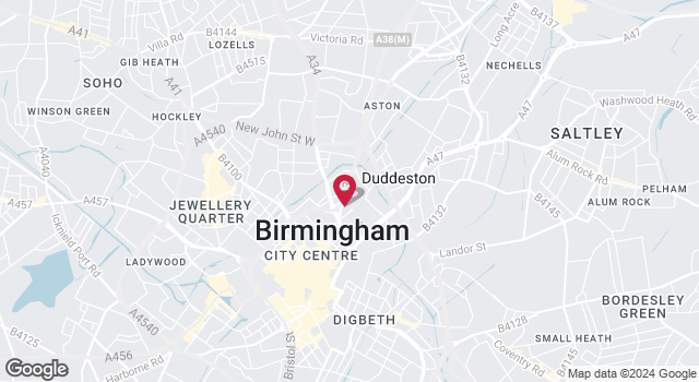 Secret Birmingham City Venue Location